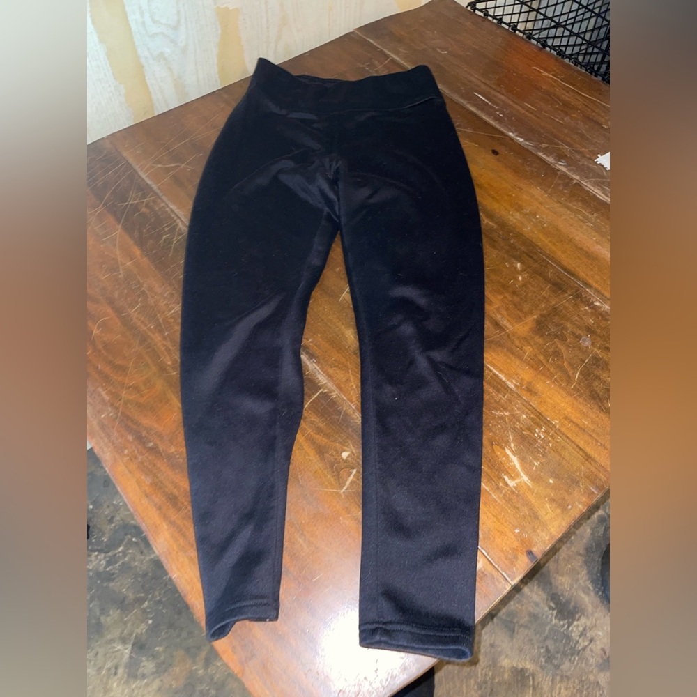 Black thick winter Leggings